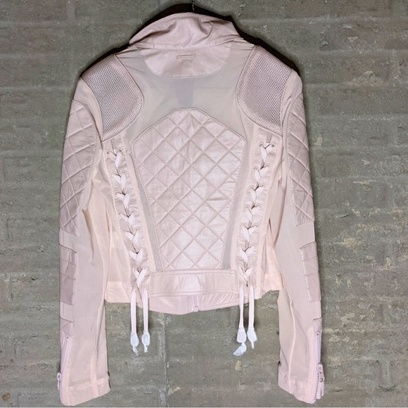 Blanc Noir Moto Jacket pink - Picture 5 of 6